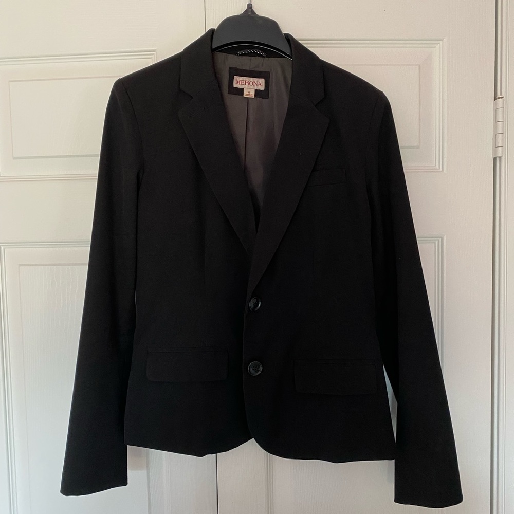 Merona black blazer - size 6